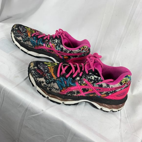 Asics Womens Gel Nimbus 17 NYC 2015 Marathon Collection Running Shoe Size US 7.5 - Picture 3 of 5